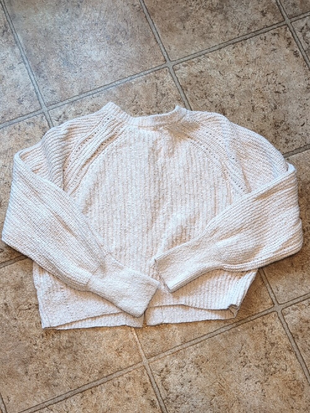 Universal Thread Cream Knit Button-Front Cardigan - Picture 6 of 6